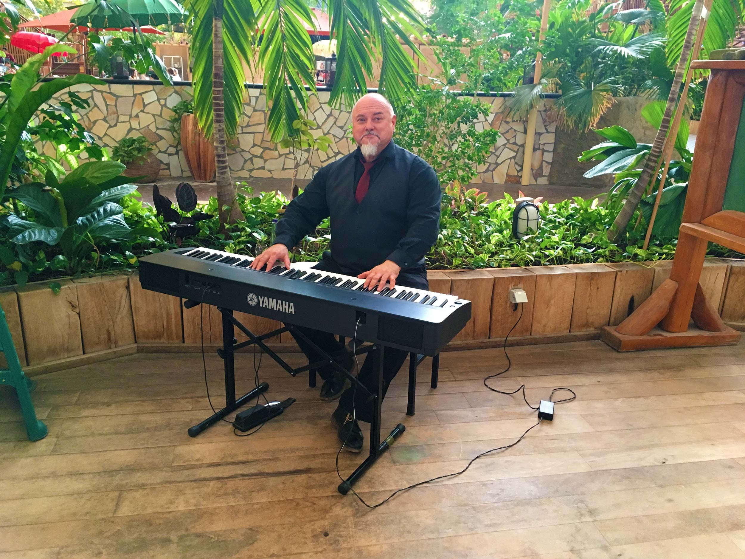 musikalische Begleitung-Axel Winde, Hochzeitsfeier im Tropical Island